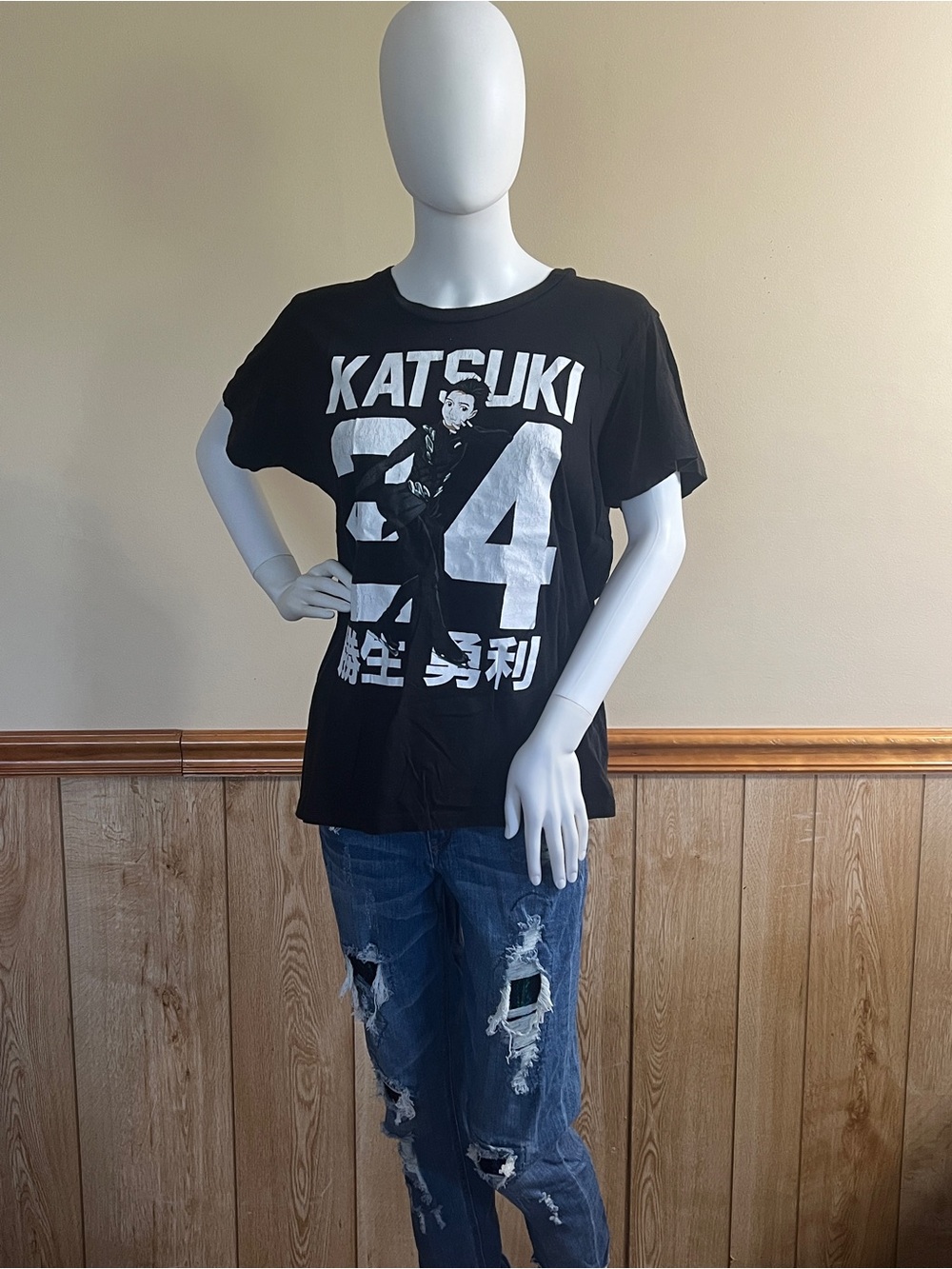 Yuri!!! On Ice Katsuki 24 Girls T-Shirt